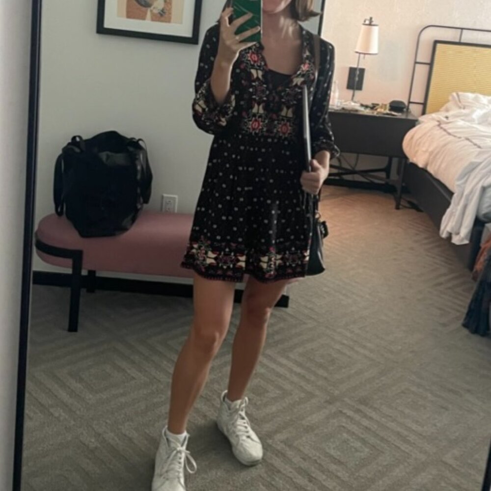 FOREVER 21 | Printed Flowy Mini Dress